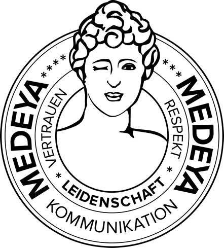 Medeya Kommunikation - Vertrauen, Respekt, Leidenschaft. Corporate Design, Print und Web.